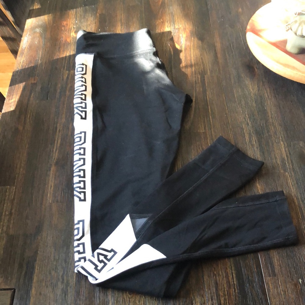 Victorias Secret PINK Black and White Leggings XS